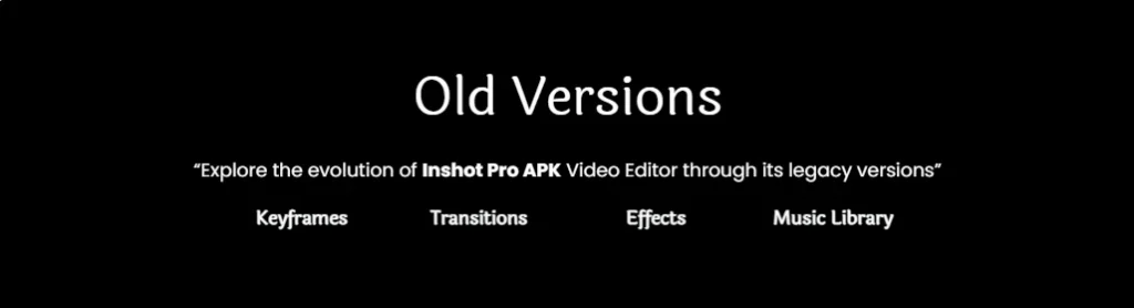 Old Versions 1 inshot old versions pic